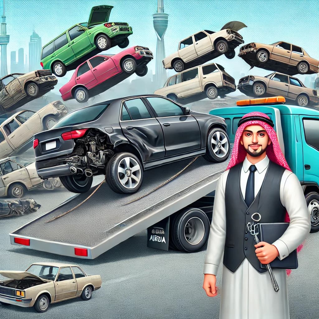 تواصل معنا - رقم شراء سيارات تشليح الرياض